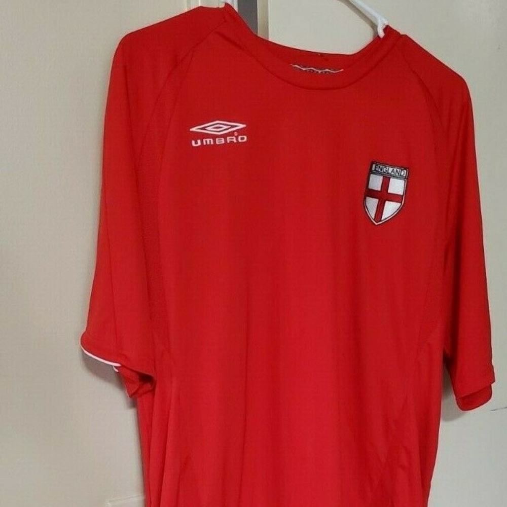 Vtg. Umbro England Soccer Shirt